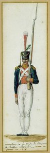 1814年のフランス訪問中のアレクサンドル1世の警備隊の手榴弾（1777-1825）
